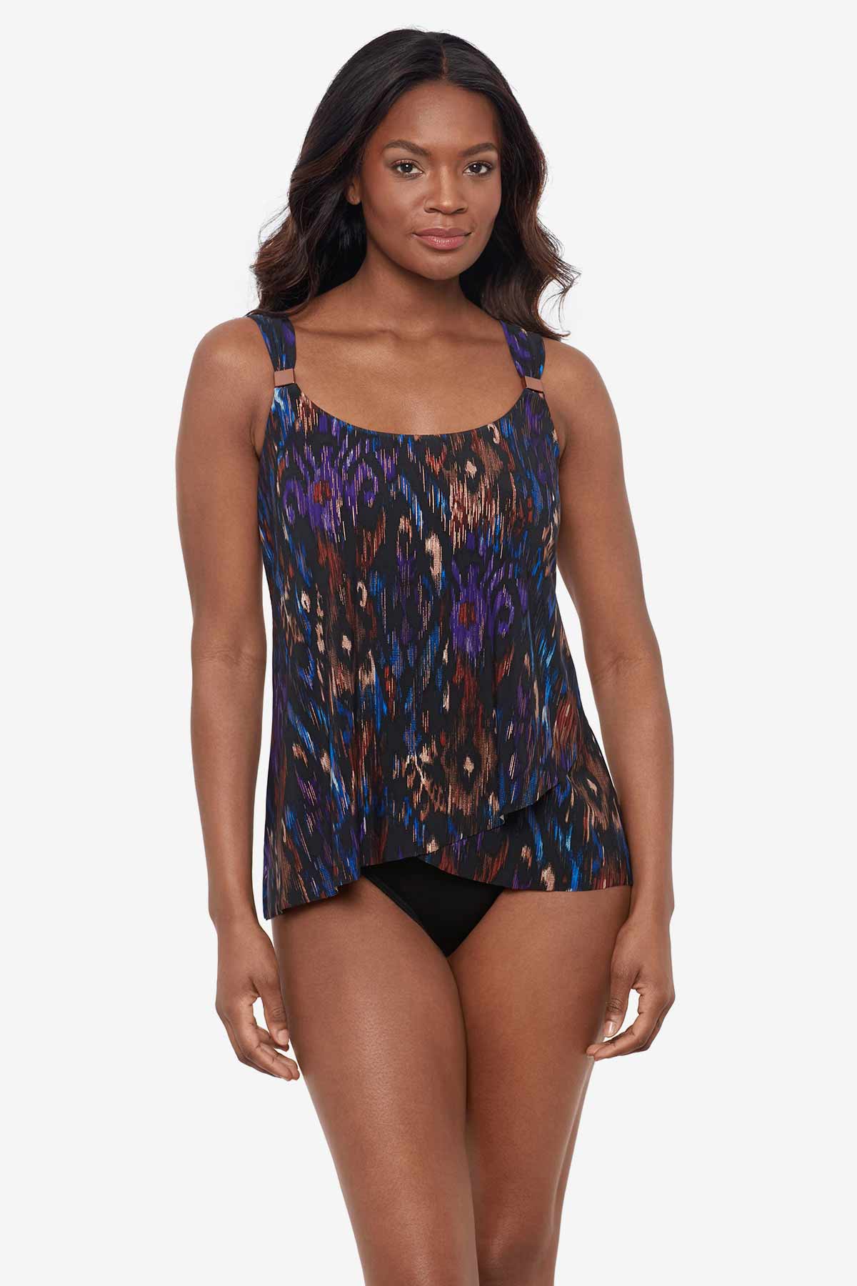 DD-Cup Dazzle Tankini Top in Tapiz – VENUS