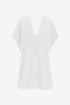 White tunic dress