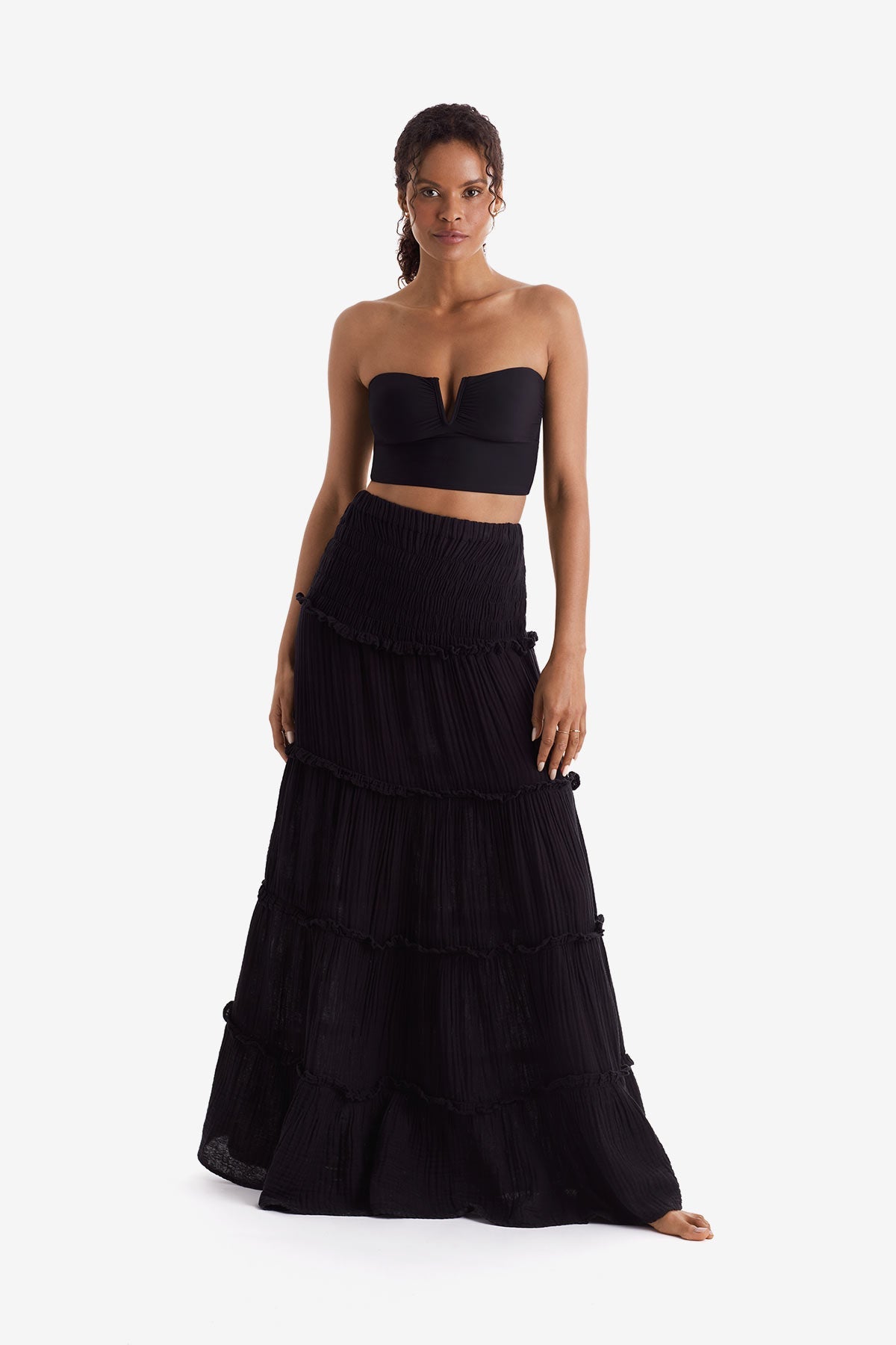 Mimi Flamingo Bliss Gauze Reef Convertible Skirt – VENUS