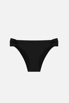 Side cut out black swim bottoms