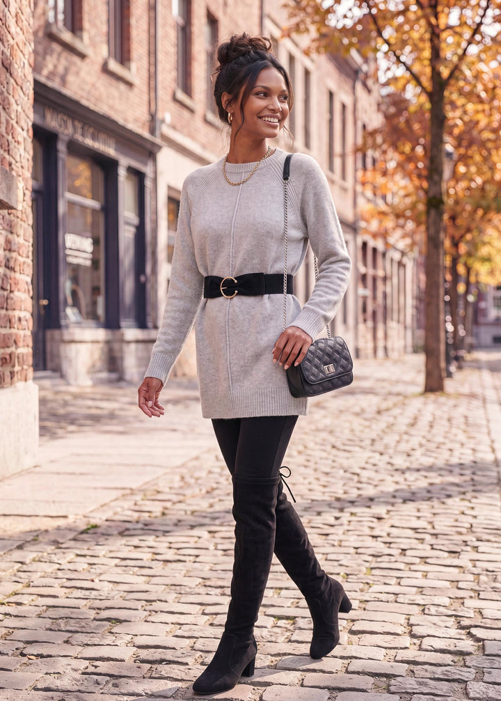 grey dress sweater Sweaters & Dresses – VENUS lolita