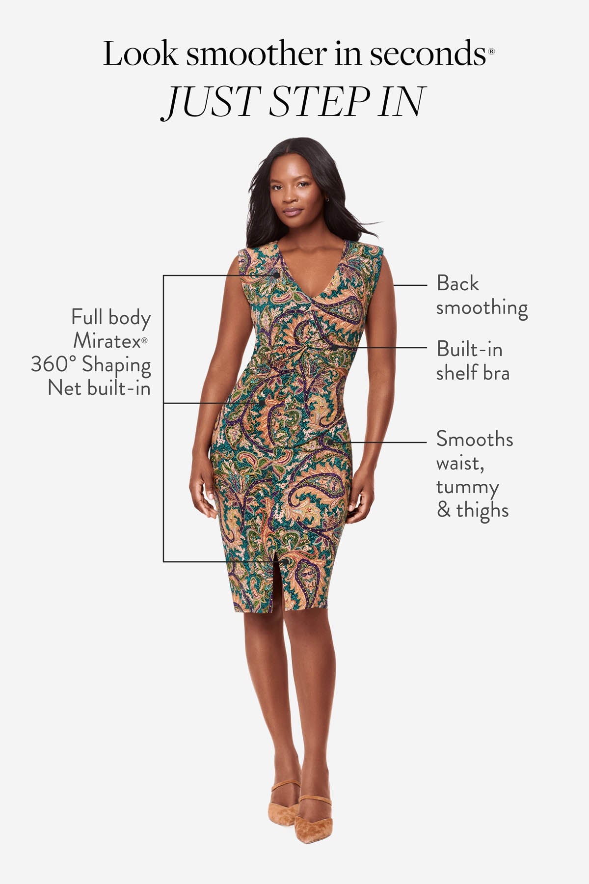 Jodi Shaping Dress in Azizam – VENUS