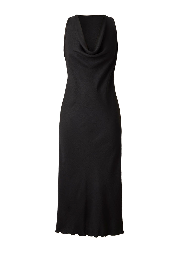 black tank dress maxi VENUS | Jet smallest part of torso Boho Chiffon Country Style Organic Cotton Cable Knit Midi Dress width:N