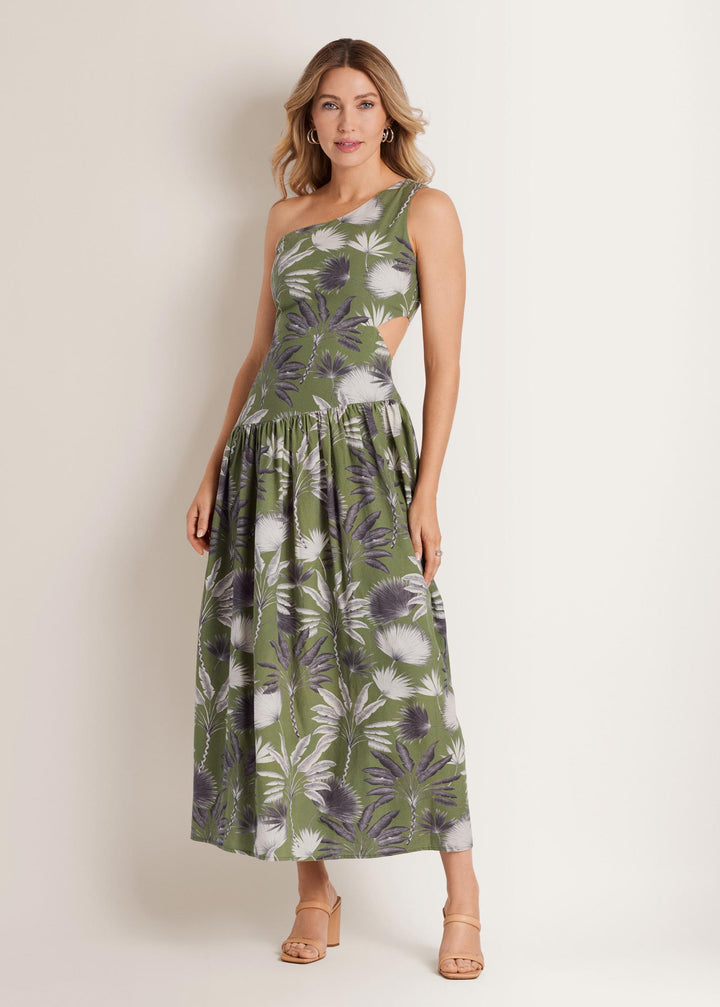 Venus Smocked Waist Maxi Dress Tropic Bouquet – VENUS