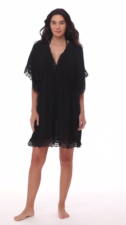 Mimi Flamingo Bliss Gauze Horizon Tunic – VENUS